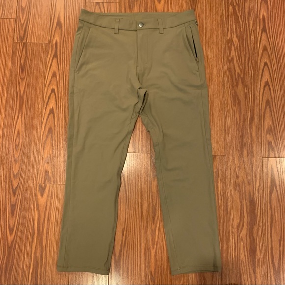 Men’s Lululemon Comission Warpstreme 28” Pants size 32 - Picture 2 of 11